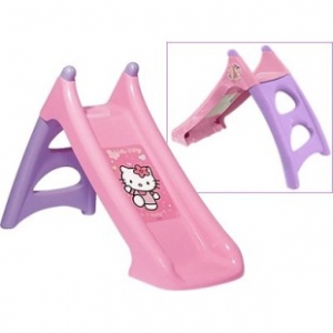 Smoby  310162  Горка малая с дождиком  95 см  Hello Kitty 